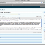 Screenshot WordPress